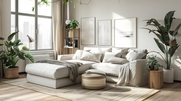 Optimiser l'espace : idée de pièce double fonction canapé