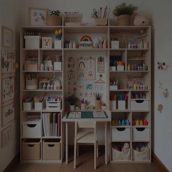 Comment aménager un coin bricolage pour enfants dans un espace restreint ?